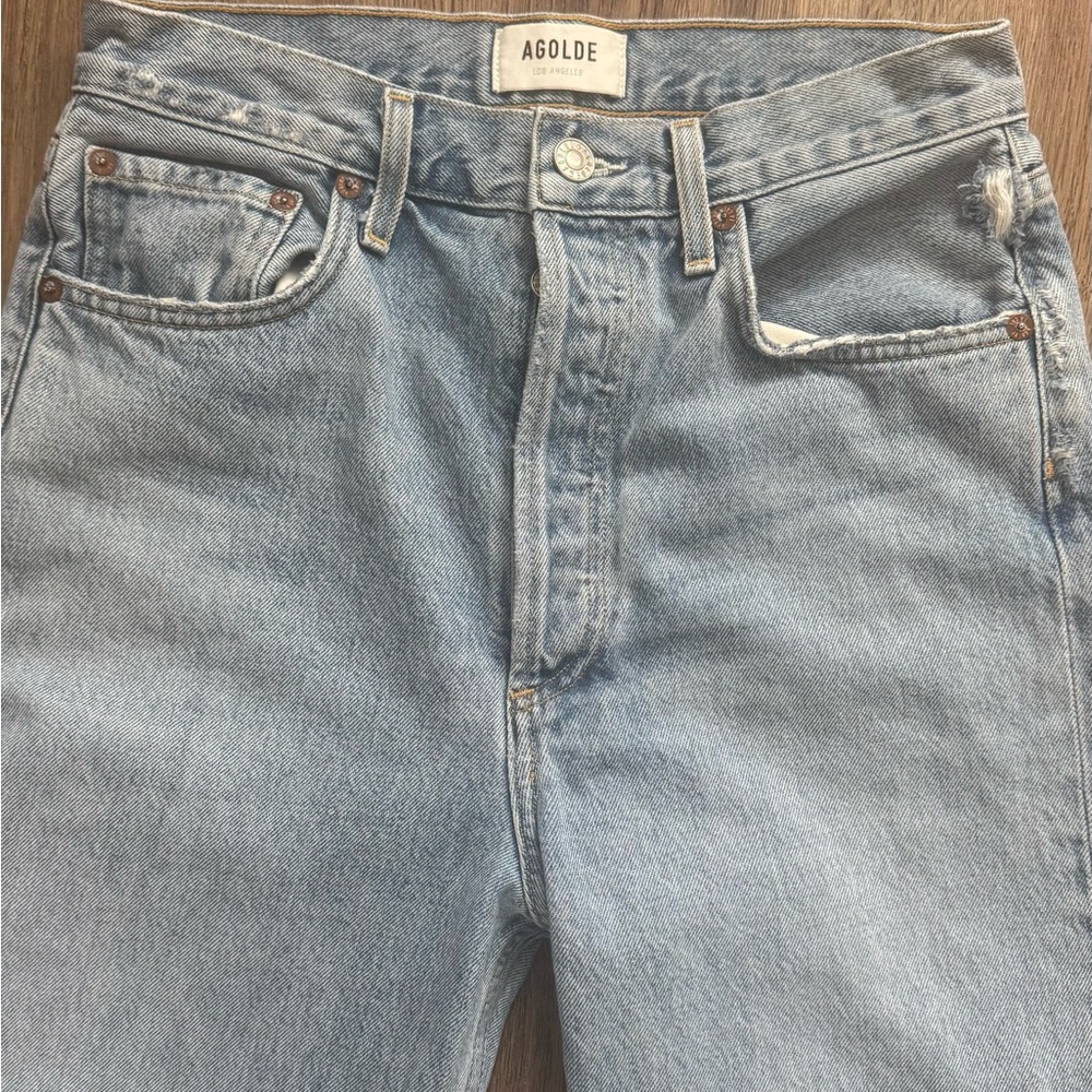 90s Pinch Waist Jeans Color: Soundwave - Picture 9 of 10